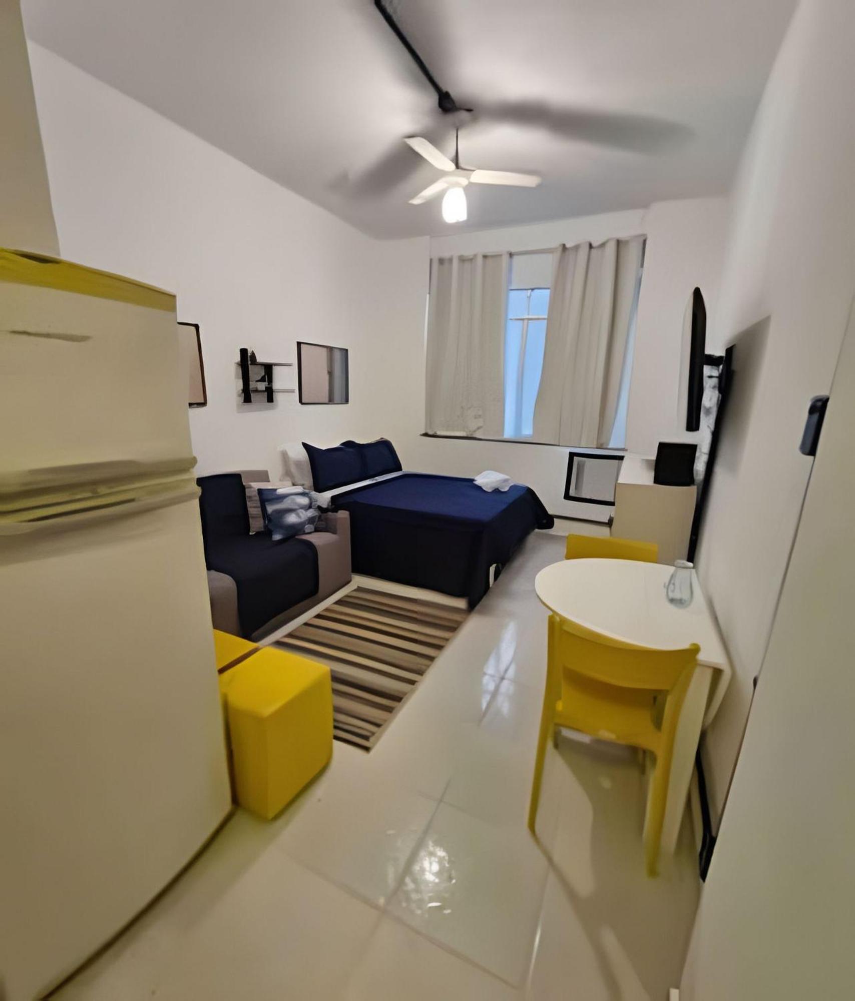 Studio Pe Na Areia Em Copacabana Rio de Janeiro Bagian luar foto