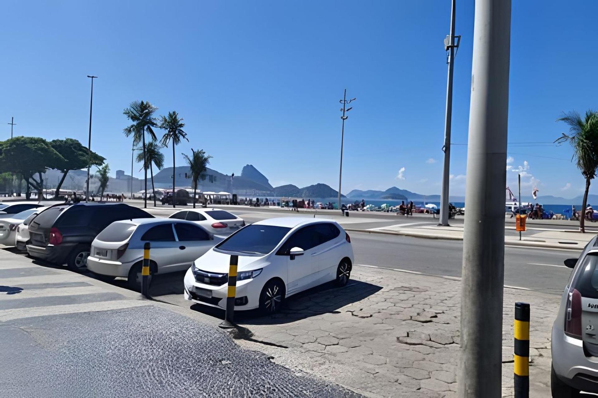 Studio Pe Na Areia Em Copacabana Rio de Janeiro Bagian luar foto